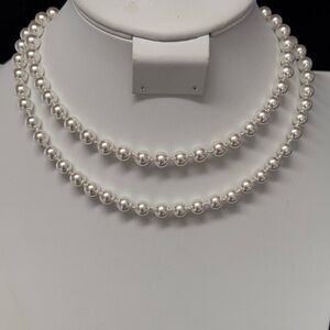 Laundry By Shelli Segal Classic Pearl Necklace 34 inch
